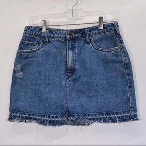 Free People Denim Mini Skirt ✨